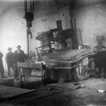 Industrihistoriska arkivutredningar - Ljusbågsugn vid AB Héroults Elektriska Stål i Ätrafors omkring 1919